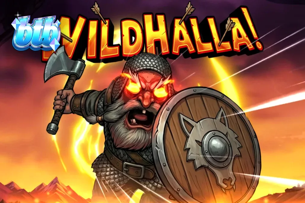 Visual ng Viking theme sa Wildhalla slot